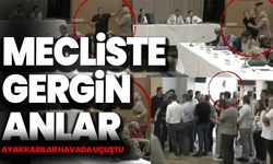 Mecliste gergin anlar: Ayakkabılar havada uçuştu, vekil seçimi olaylı geçti!