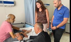 Şehidimiz Fikret Mangura'nın ailesine taziye ziyareti