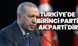 Cumhurbaşkanı Erdoğan: "Türkiye'de birinci parti AK Parti'dir"