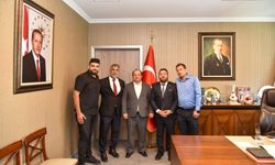 Yeniden Refah Partisi’nden İl Sağlık Müdürü Zeren’e “hayırlı olsun” ziyareti