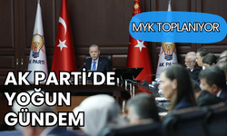 AK Parti’de yoğun gündem: MYK toplanıyor