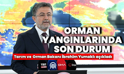 Bakan Yumaklı’dan orman yangınlarına ilişkin son açıklama