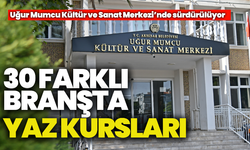 Akhisar Uğur Mumcu Kültür ve Sanat Merkezi’nde 30 branşta yaz kursları