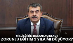 Zorunlu lise eğitimi 2 yıla mı düşüyor? ? Milli Eğitim Bakanı açıkladı