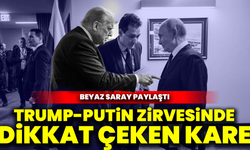 Trump-Putin zirvesinde dikkat çeken kare: Beyaz Saray paylaştı