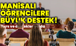 Manisalı öğrencilere büyük destek! Burs ve destekler yolda