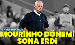 Fenerbahçe’de Mourinho dönemi sona erdi
