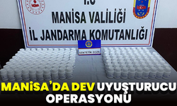 Manisa dev uyuşturucu operasyonu