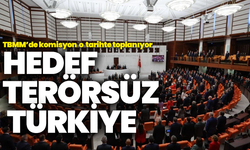 TBMM “Terörsüz Türkiye” Komisyonu o tarihte toplanıyor!