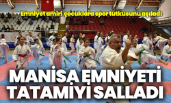 Manisa'nın yeni Emniyet Amiri tatamiyi salladı: Çocuklara spor ruhunu aşıladılar