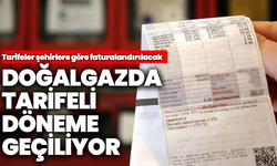 Doğalgazda kademeli dönem: Şehirlere göre faturalandıracak