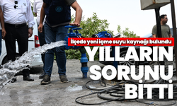 Salihli’de yılların sorunu bitti: Yeni su kaynağı bulundu