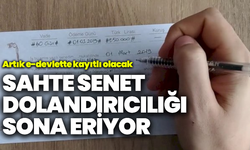 Sahte senet tarih oluyor: e-Devlet'te kayıtlı olacak!