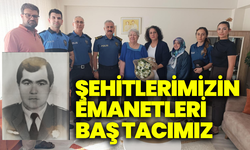 Manisa'da vatan kahramanının emanetine anlamlı ziyaret