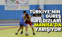 Türkiye’nin güreş yıldızları Manisa’da mücadele ediyor