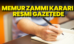 Memur ve emekliye zam kararı Resmî Gazete’de yayımlandı