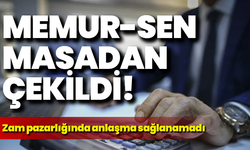 Memur-Sen masadan kalktı: Zam pazarlığında yer almayacak!