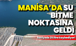 Manisa’nın ilçesi susuz kalacak: Başkan uyardı “Her saniye 25 litre eksiliyoruz”