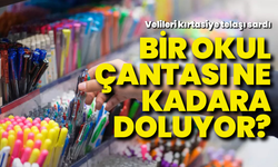 Bir okul çantası ne kadara doluyor? Sayılı günler kala velileri telaş sardı!