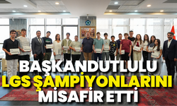 MABEM’in LGS şampiyonları Başkan Dutlulu ile buluştu