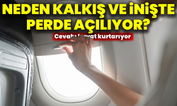 Uçaklarda perde gerçeği: Sadece güneşi kesmiyor, hayat kurtarıyor!