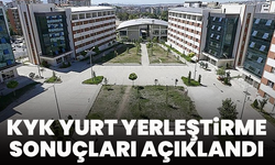 KYK yurt yerleştirme sonuçları açıklandı