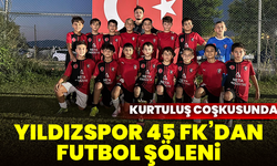 Kurtuluş coşkusunda Yıldızspor 45 FK’dan futbol şöleni