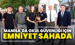 Manisa’da güvenli eğitim için emniyet seferber oldu