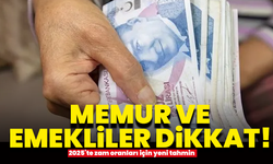 Memur ve emekliler dikkat! 2025’te zam oranları için yeni tahmin