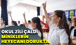 Miniklere okul zilinin ilk heyecanı: Uyum haftası başladı