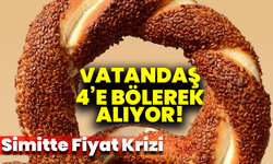 Simitte Fiyat Krizi: Vatandaş 4’e Bölerek Alıyor!