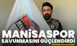 Manisaspor savunmasını güçlendirdi: Ümit Yasin Arslan geri döndü