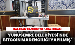Balaban’dan kripto para iddiası: “Belediyede madencilik yapılmış”