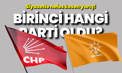 Siyasette nefes kesen yarış: Birinci hangi parti oldu?