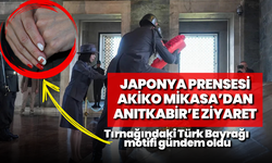 Japonya Prensesi Akiko Mikasa’dan Anıtkabir’e ziyaret: Tırnağındaki Türk Bayrağı motifi gündem oldu