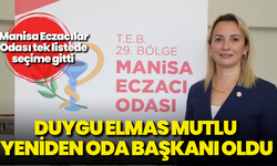 Manisa Eczacılar Odası tek listede seçime gitti: Duygu Elmas Mutlu yeniden oda başkanı oldu
