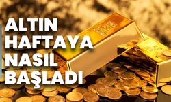 Altın haftaya rekorla başladı: Gram altın 5475 TL’yi aştı