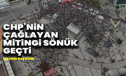 CHP’nin Çağlayan mitingi sönük geçti: Meydan boş kaldı