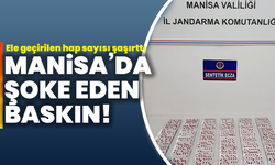 Manisa’da şoke eden baskın! Ele geçirilen hap sayısı şaşırttı