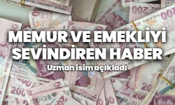 Memur ve emeklileri sevindiren haber: Uzman isim açıkladı!