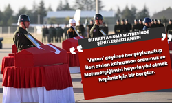 Diyanet bu hafta cuma hutbesinde şehitlerimizi andı
