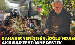 Bahadır Yenişehirlioğlu’ndan Akhisar Zeytinine Destek: “Kıracaksan Zeytin Kır, Geleceğine Sağlık Kat!”