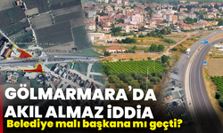 Gölmarmara’da akıl almaz iddia: Belediye malı eski başkana mı geçti?