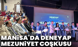 Manisa’da Deneyap mezuniyet coşkusu