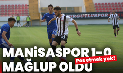 Manisaspor 1-0 mağlup oldu