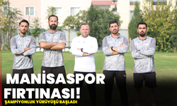 Manisaspor fırtınası! Şampiyonluk yürüyüşü başladı