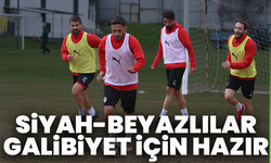 Siyah-beyazlılar galibiyet için hazır