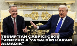 Trump’tan çarpıcı çıkış: “Venezuela’ya saldırı kararı almadık”
