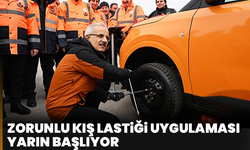 Zorunlu kış lastiği uygulaması yarın başlıyor