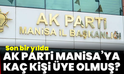 Son Bir Yılda Ak Parti Manisa’ya Kaç Kişi Üye Olmuş?